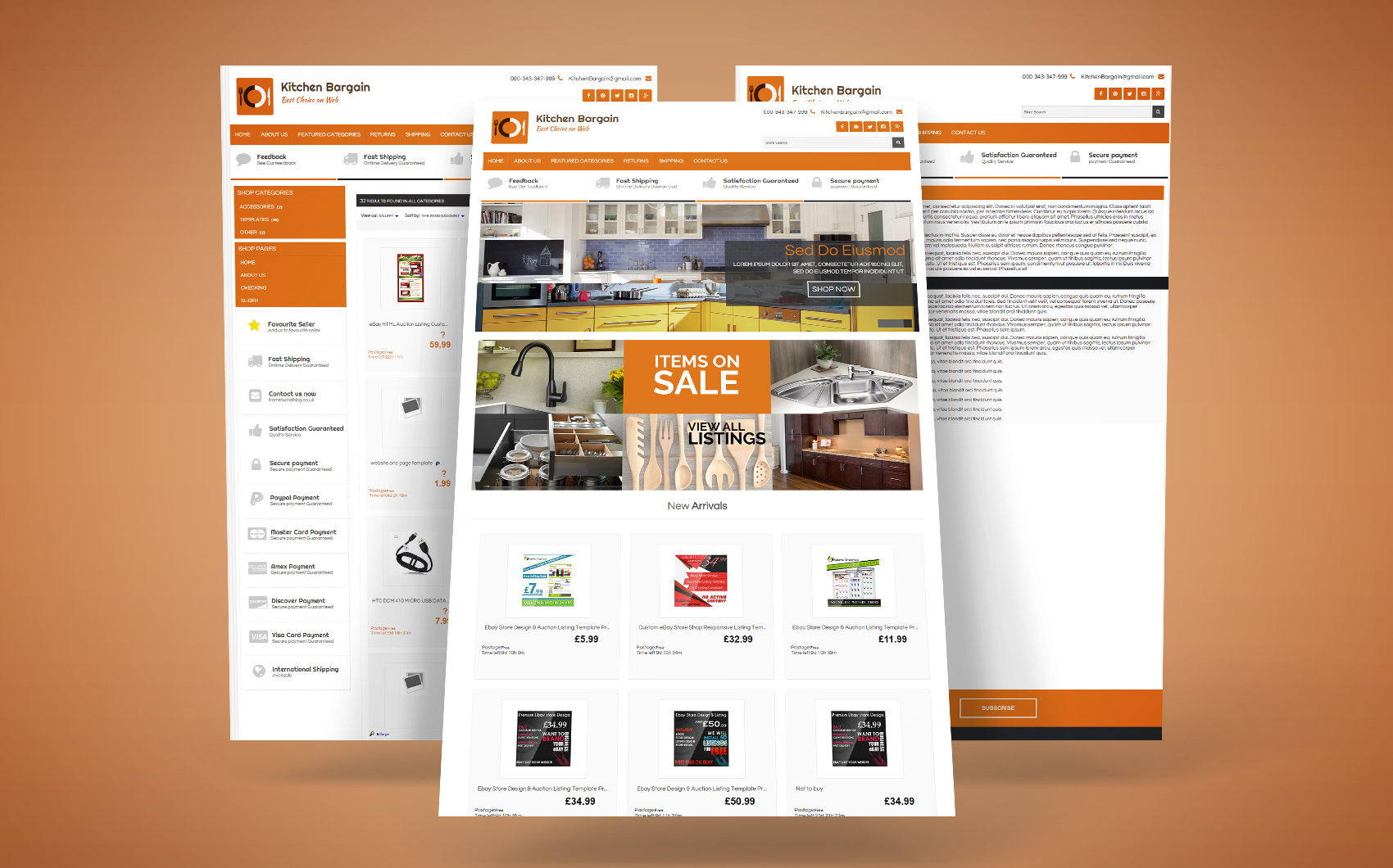 Ebay Template Design